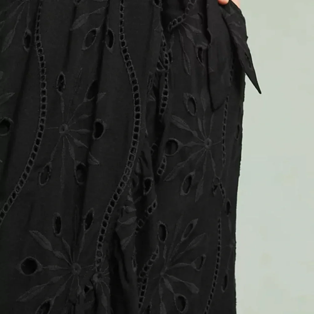Maeve By Anthropologie Eyelet Wrap Skirt - Picture 2 of 3